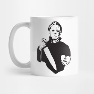 Michael Myers 'Candy Heart' Be Mine Valentine's Mug